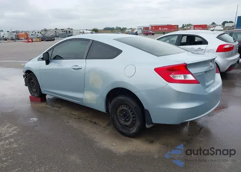 2012 Honda Civic Lx из США, поврежденный, VIN 2HGFG3A57CH522210